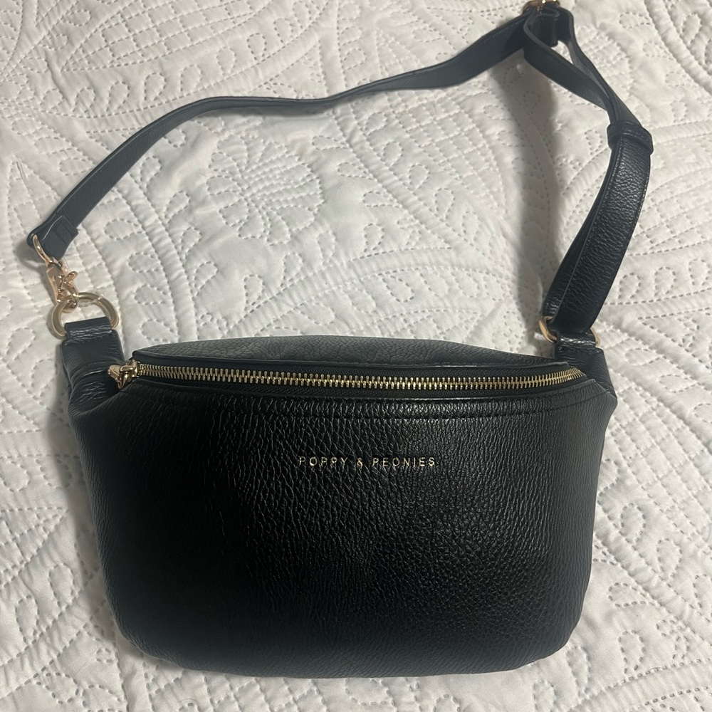 Poppy & Peonies Black sidekick